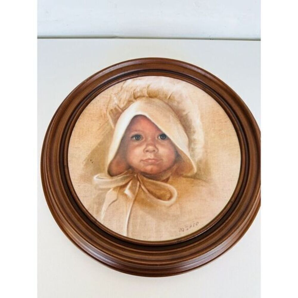 Nostagic Memories Marilyn Zapp 1983 Brentwood Fine Arts Plate "Amy" #106/12,500